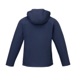 Chaqueta de poliéster para hombre 250 g/m2 Elevate Essentials color azul marino segunda vista trasera