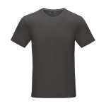 Camiseta promocional hombre algodón orgánico 160 g/m2 Elevate NXT color gris oscuro segunda vista frontal
