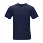 Camiseta hombre algodón orgánico GOTS 160 g/m2 Elevate NXT color azul ultramarino segunda vista frontal