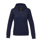 Chaqueta de poliéster deportiva para mujer 245 g/m2 Elevate Life color azul marino segunda vista frontal
