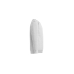 Sudadera en algodón y poliéster reciclado 300 g/m2 THC DELTA KIDS color gris jaspeado tercera vista