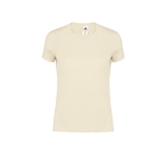 Camiseta de algodón entallada para mujer 150 g/m2 Fruit Of The Loom color natural primera vista