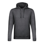 Sudadera de poliéster y algodón unisex 175 g/m2 MKT Landon color negro primera vista