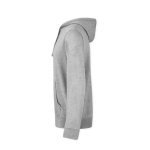 Sudadera de poliéster y algodón unisex 175 g/m2 MKT Landon color gris segunda vista