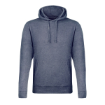 Sudadera de poliéster y algodón unisex 175 g/m2 MKT Landon color azul marino primera vista