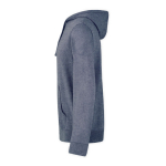 Sudadera de poliéster y algodón unisex 175 g/m2 MKT Landon color azul marino segunda vista