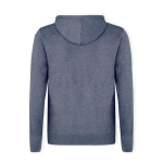 Sudadera de poliéster y algodón unisex 175 g/m2 MKT Landon color azul marino tecera vista