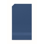 Toalla suave y absorbente de 100% algodón orgánico 360 g/m2 50x30 color azul real segunda vista