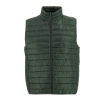 Chaleco de plumón hombre con bolsillos laterales SOL'S Stream 280 g/m2 color verde botella octava vista