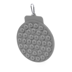 Almohadilla de silicona para lamer para mascotas con mosquetón tercera vista