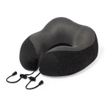 Almohada de viaje con bolsa ajustable para publicidad tercera vista