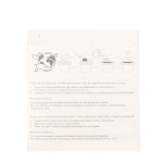 6 lápices de colores en caja de semillas con sacapuntas color natural quinta vista