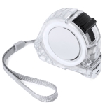 Cinta métrica de cuerpo transparente y asa de transporte 5M color transparente segunda vista