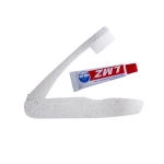 Cepillo de dientes plegable de caña de trigo con pasta de dientes tercera vista