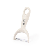 Pelador de mano con mango ergonómico y agujero para colgar vista principal