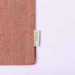 Bolsa de 100% algodón reciclado con asas largas 220g/m2 novena vista