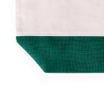 Bolsa bicolor de algodón con asas largas de cuerda 280g/m2 segunda vista