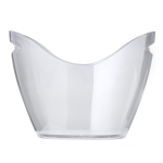 Cubitera transparente de plástico con doble agarre a los lados 8L color transparente primera vista