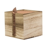 Servilletero de madera con ranura en un lateral para fácil acceso color madera segunda vista