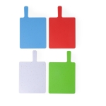 Set de 4 tablas de cortar para distintos tipos de alimentos color multicolor cuarta vista