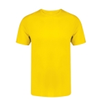 Camiseta unisex de 100% algodón peinado Ring Spun 160 g/m2 color amarillo primera vista