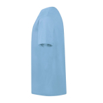 Camiseta para niños de 100% algodón peinado Ring Spun 160 g/m2 color azul claro quinta vista