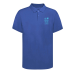 Polo unisex de 100% algodón peinado Ring Spun con 2 botones 220 g/m2 vista principal