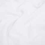 Polo blanco para mujer de 100% algodón con 2 botones a juego 220 g/m2 color blanco cuarta vista