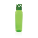 Botella de RPET ideal para el gimnasio con tapón de rosca 650ml color verde