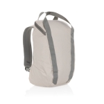 Mochila con diseño juvenil de RPET para PC con compartimentos 14” color beige