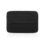Funda para PC de RPET con costuras y bolsillo delantero 15,6” color negro segunda vista