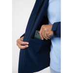 Chaqueta softshell de hombre casual fit 300 g/m2 Iqoniq color azul marino