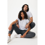 Camiseta técnica poliéster reciclado casual fit 150 g/m2 Iqoniq color gris claro vista con modelo