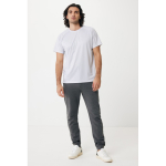Camiseta técnica poliéster reciclado casual fit 150 g/m2 Iqoniq color gris claro segunda vista con modelo