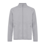 Chaqueta antipilling de poliéster reciclado 240 g/m2 Iqoniq color gris claro segunda vista