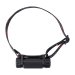 Linterna frontal con inclinación para mejor visibilidad color negro tercera vista