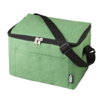 Bolsa nevera de poliéster para 6 latas con correa ajustable primera vista