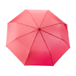 Paraguas automático y plegable de 8 paneles con mango de bambú Ø97 color rojo primera vista