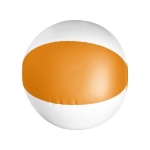 Pelota de playa de PVC en varios colores y con opción multicolor color naranja primera vista