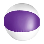 Pelota de playa de PVC en varios colores y con opción multicolor color violeta primera vista