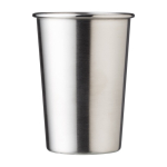 Vaso de acero inoxidable de 350ml grabado con logo Picnic color plateado primera vista