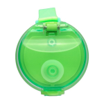 Botella de RPET con la capacidad y las horas para beber impresos 1L segunda vista