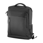 Mochila impermeable antirrobo de poliéster reciclado Congress color negro primera vista