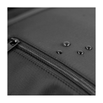 Mochila impermeable antirrobo de poliéster reciclado Congress color negro tercera vista