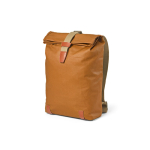 Mochila impermeable de algodón reciclado para portátil 17'' 23L color camel