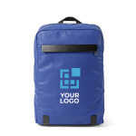 Mochila de algodón reciclado con detalles en cuero reciclado 340 g/m2 17” vista principal