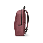 Mochila de nylon reciclado con cremalleras impermeables 22L 15,6'' color burdeos cuarta vista