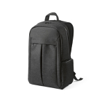 Mochila de nylon reciclado con cremalleras impermeables 22L 15,6” color negro