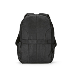 Mochila de nylon reciclado con cremalleras impermeables 22L 15,6'' color negro segunda vista