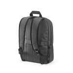 Mochila de nylon reciclado con cremalleras impermeables 22L 15,6'' color gris oscuro segunda vista